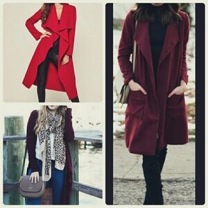 ❤Maroon Duster